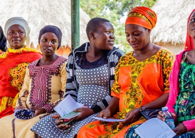 Group of pregnant women
