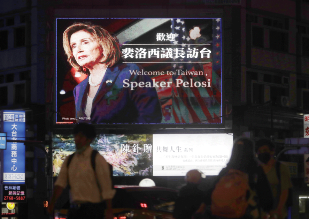 Nancy Pelosi in Taiwan