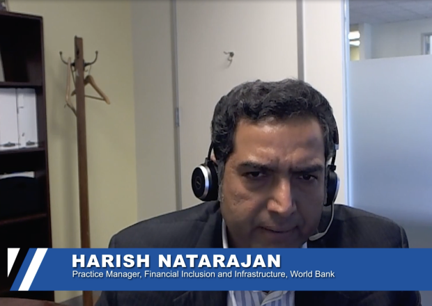 Harish Natarajan during the podcast episode 