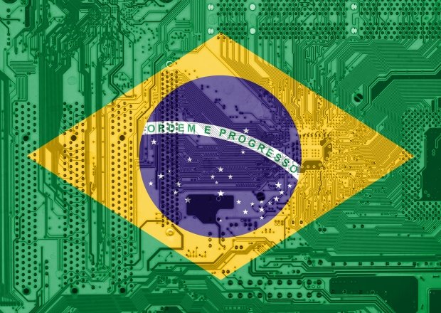 Brazil Flag Circuit Board Technology