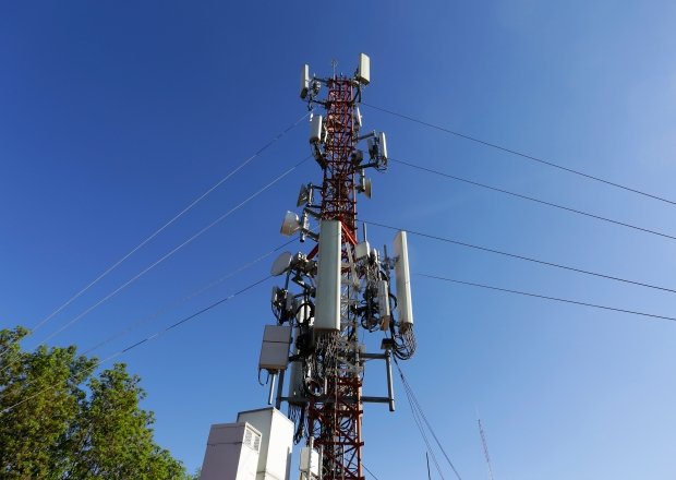 Satellite tower in Mexico