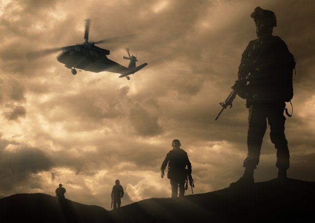 Image Helicopter/Soldier
