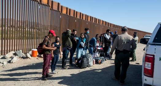 Migrants at the US-Mexico Border