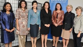 World leaders at Barnard WPSP Event