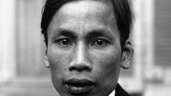 Hồ Chí Minh at the French Communist Party Congress, Marseille, 1921. Source: Bibliothèque nationale de France.