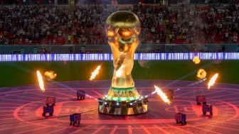 The 2022 World Cup Opening Ceremony in Doha, Qatar