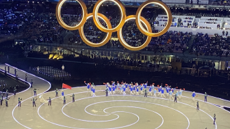 Chinese Athletes at 2026 Olympics Opening Ceremony