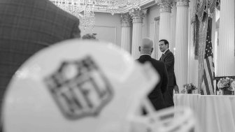 Secretary Marco Rubio hosts an NFL DC Day Reception