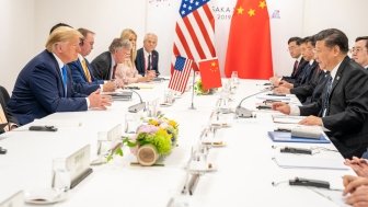 President Trump and Xi Jinping