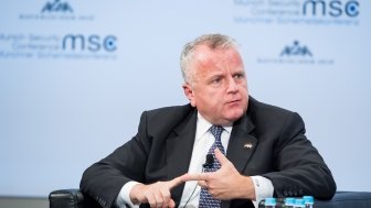 John Sullivan speaks at the 2018 Munich Security Conference