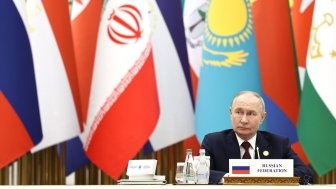 Putin in Turkmenistan, December 2025