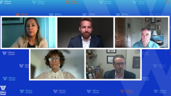 Panel of speakers at the Wilson Center event.