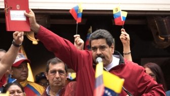 Maduro at Rally