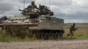 UK tank in Ukraine