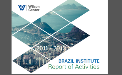 Cover - Brazil Institute Annual Report 2011-2013