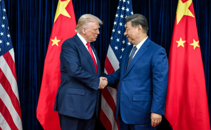 Donald Trump meets Xi Jinping