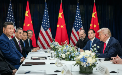 Meeting between Xi and Trump with Delegations