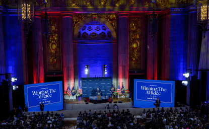 White House AI Summit at Andrew W. Mellon Auditorium
