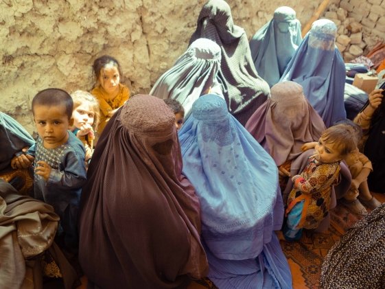 Afghan refugee women