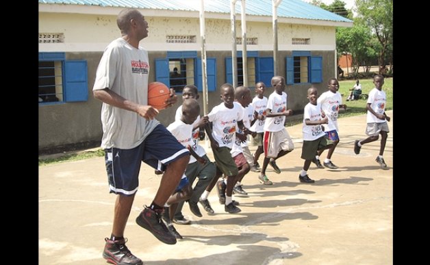 Dikembe Mutombo in South Sudan