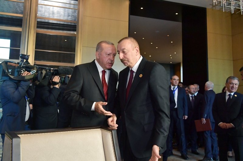 Aliyev and Erdogan at OTS 2019