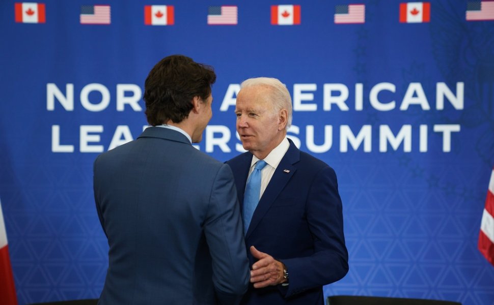 Biden and Trudeau at CDMX NALS