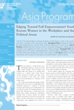 Edging Toward Full Empowerment? South Korean Women in the Workplace and the Political Arena