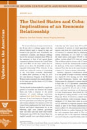 The United States and Cuba: Implications of an Economic Relationship