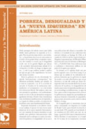 Pobreza, desigualdad y la "nueva izquierda" en América Latina