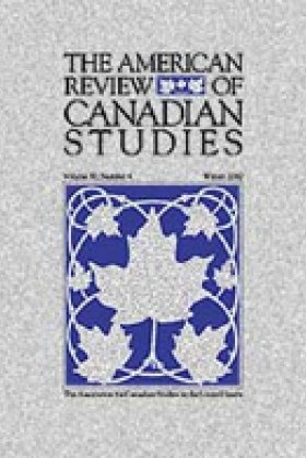 The American Review of Canadian Studies