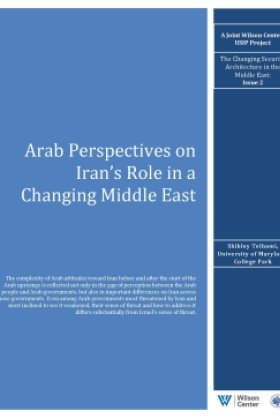 Arab Perspectives on Iran’s Role in a Changing Middle East