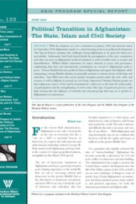 Political Transition in Afghanistan: The State, Islam and Civil Society
