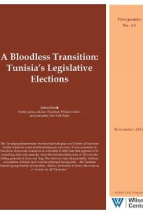 A Bloodless Transition: Tunisia’s Legislative Elections