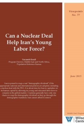 Can a Nuclear Deal Help Iran’s Young Labor Force?