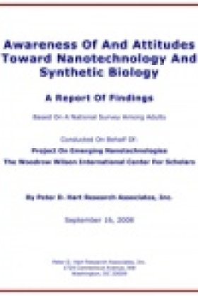 Poll: Risks and Benefits of Synthetic Biology and Nanotechnology