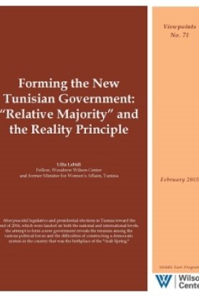 Forming the New Tunisian Government: “Relative Majority” and the Reality Principle