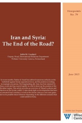 Iran and Syria: The End of the Road?