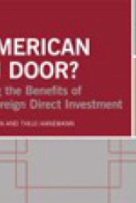 An American Open Door? Maximizing the Benefits of Chinese Foreign Direct Investment