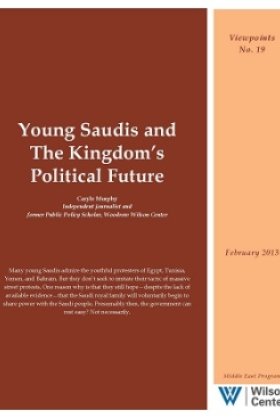 Young Saudis and The Kingdom’s Political Future