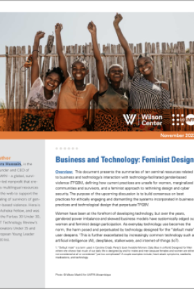 Technology-facilitated Gender-based Violence: Feminist Design cover