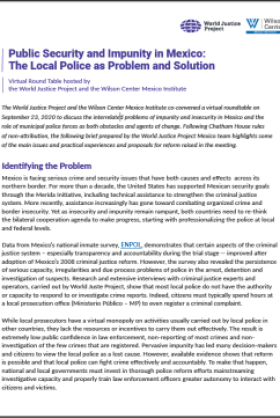 Roundtable report