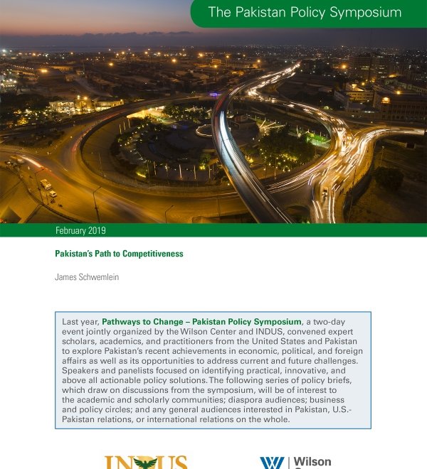Pakistan's Path to Competitiveness