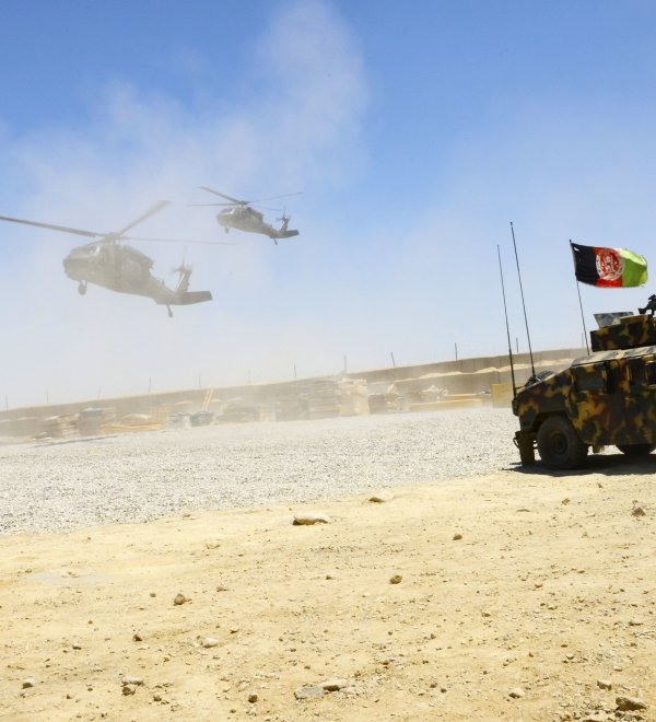 Afghan soldiers in Afghanistan.