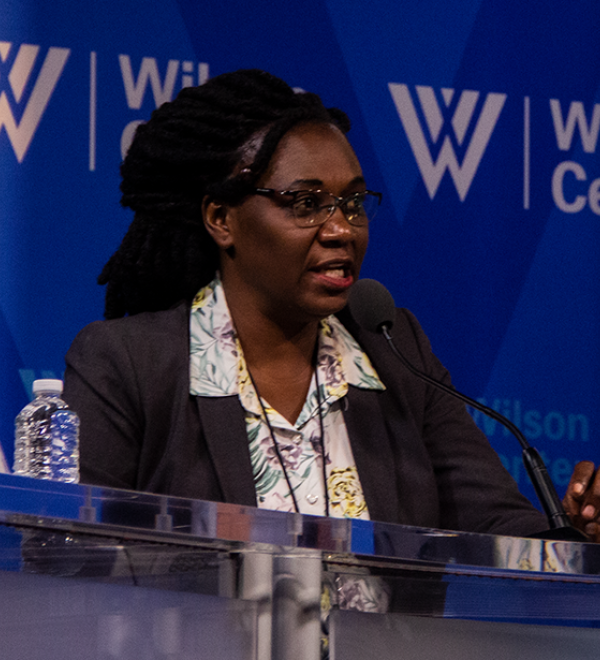 Dr. Florence Odiwuor speaks at her public SVNP event