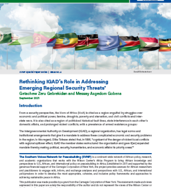 Rethinking IGAD Publication Cover