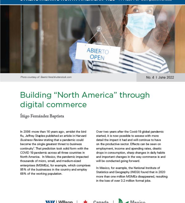 cover of publication for Building "North America"