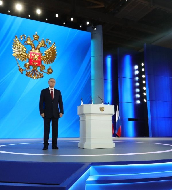 Vladimir Putin's Presidential Address to the Federal Assembly.