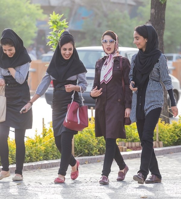 Women in Shiraz, Iran