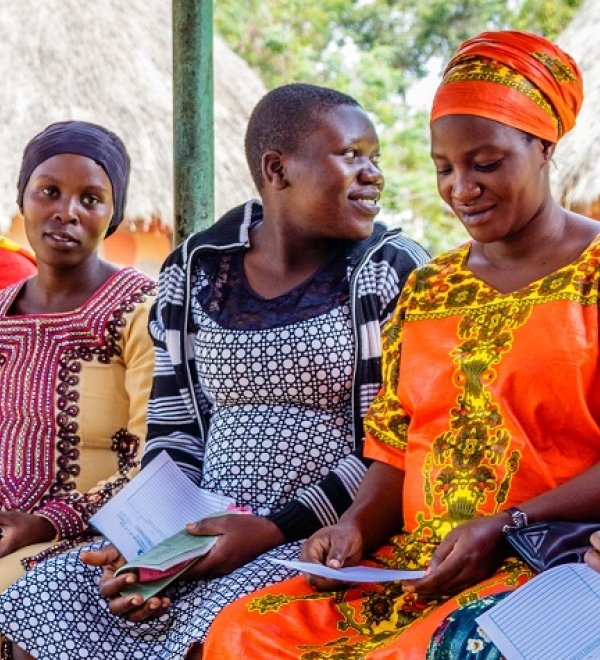 Group of pregnant women