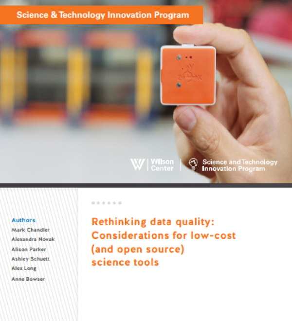 Title Page - Rethinking Data Quality: Considerations for Low-Cost (and Open Source) Science Tools